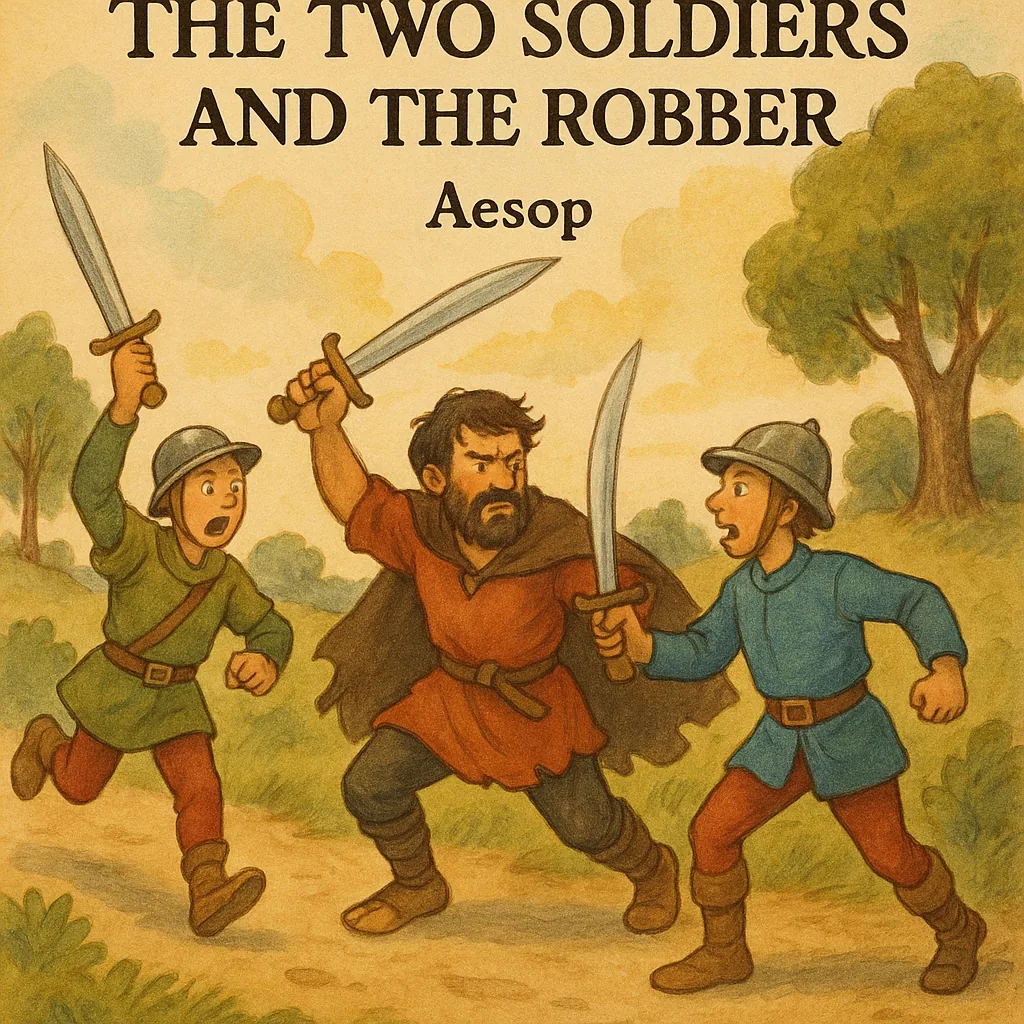 The Two Soldiers and the Robber