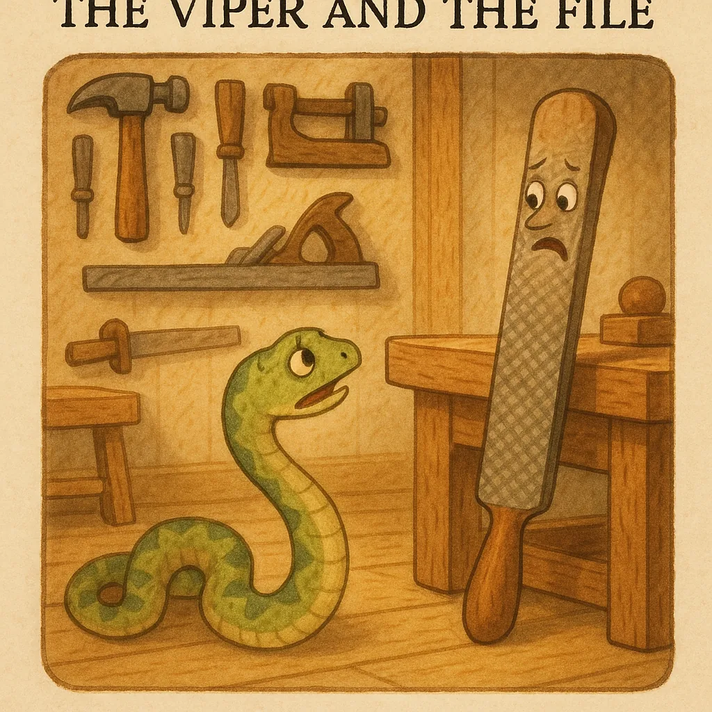 The Viper and the File