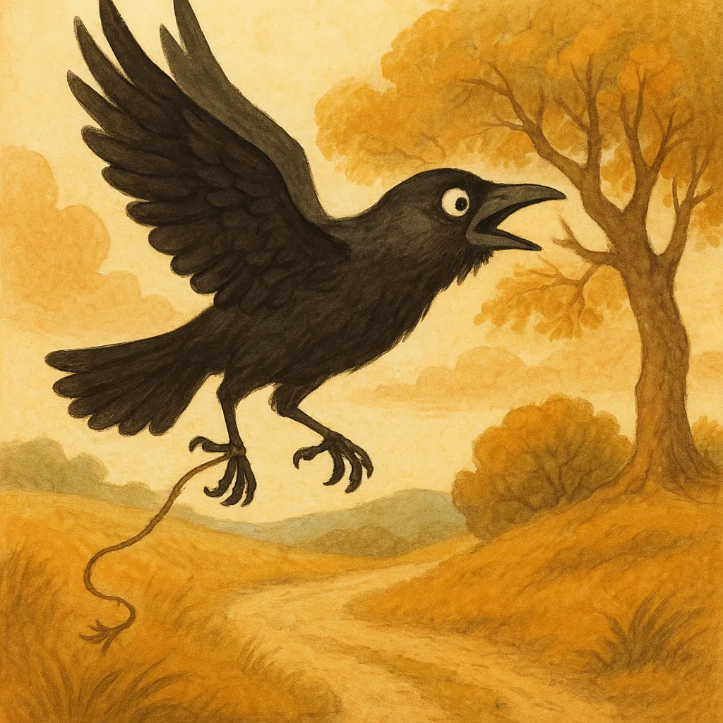 The Escaped Jackdaw