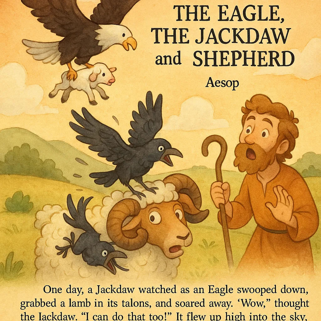 The Eagle, the Jackdaw, and the Shepherd