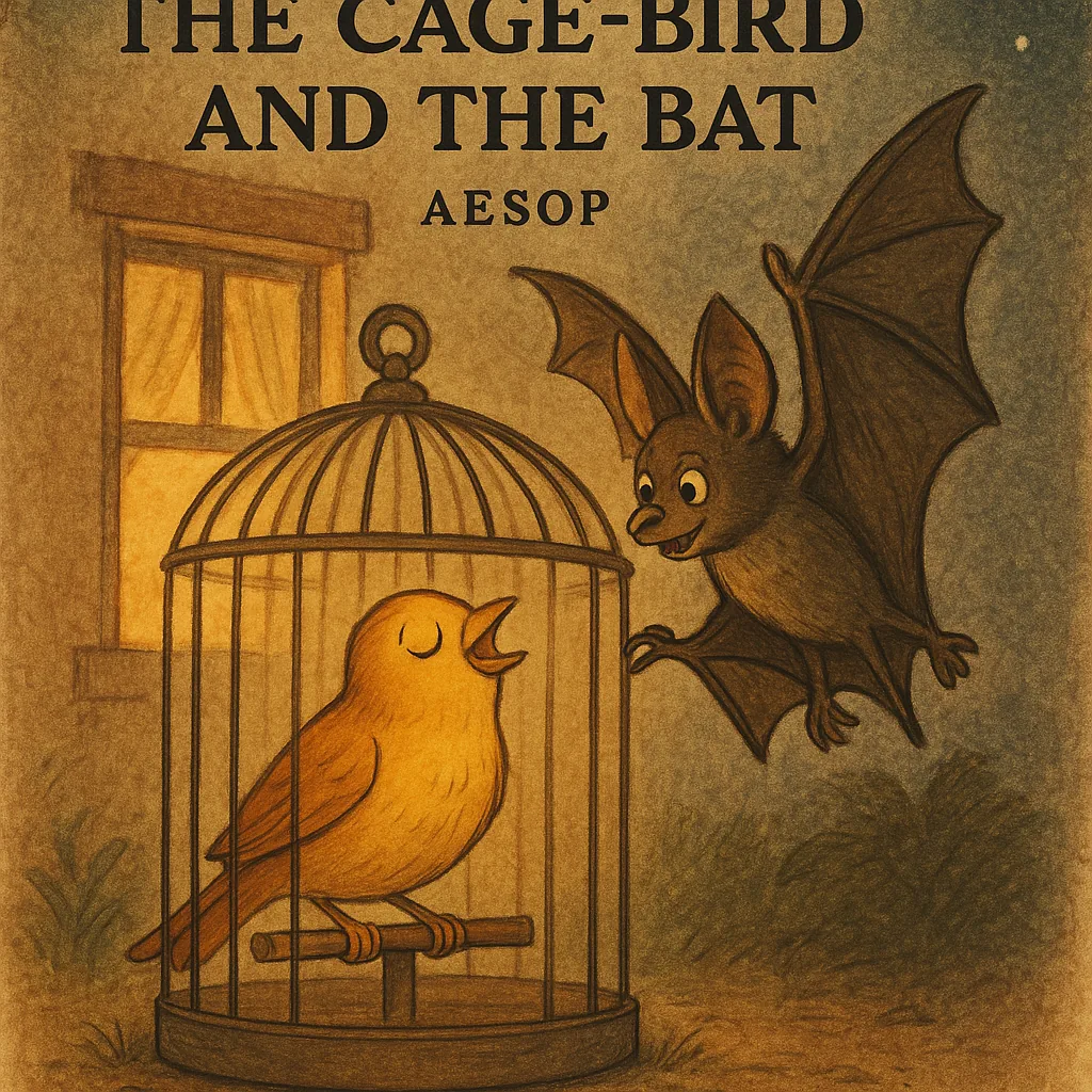 The Cage-Bird and the Bat