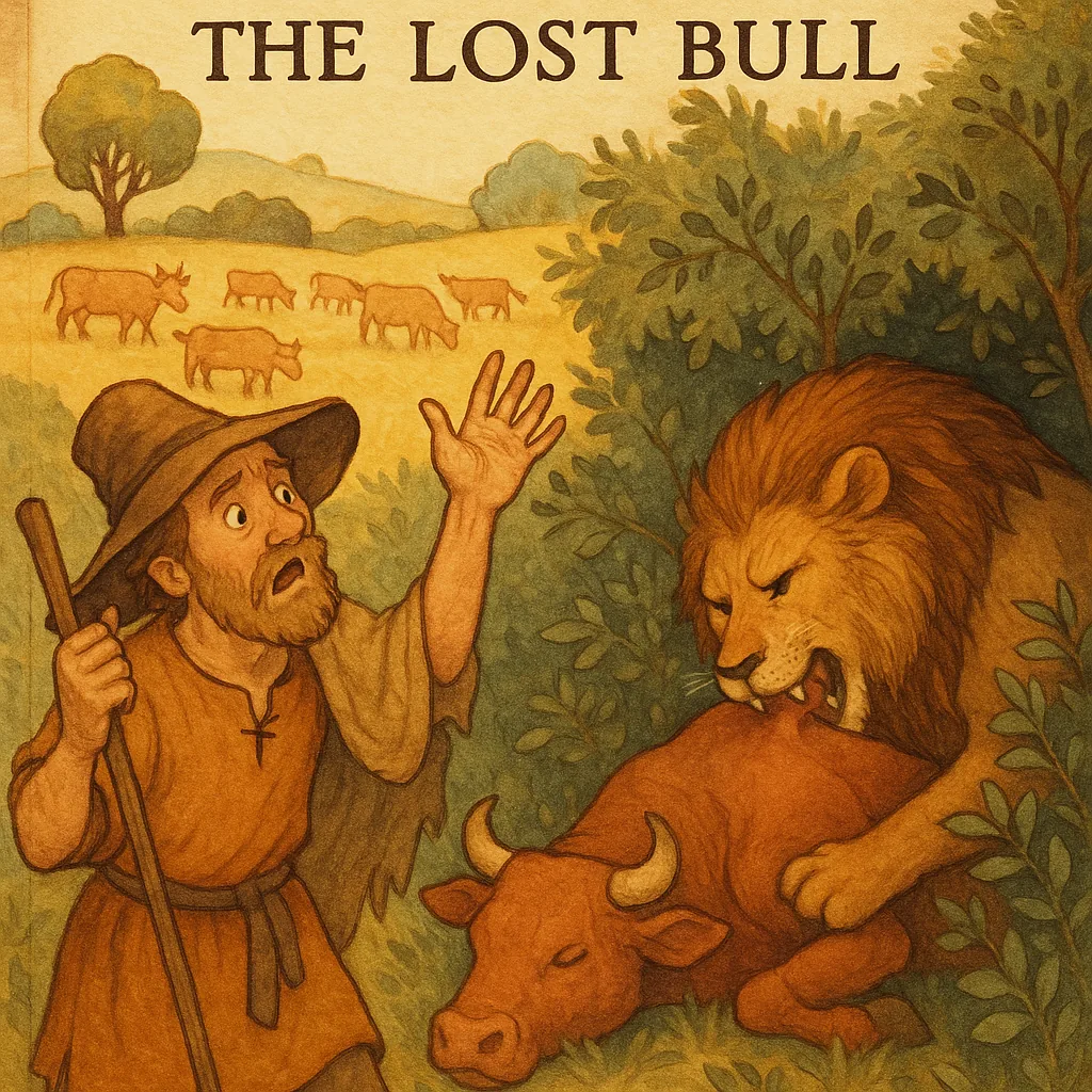 The Herdsman and the Lost Bull