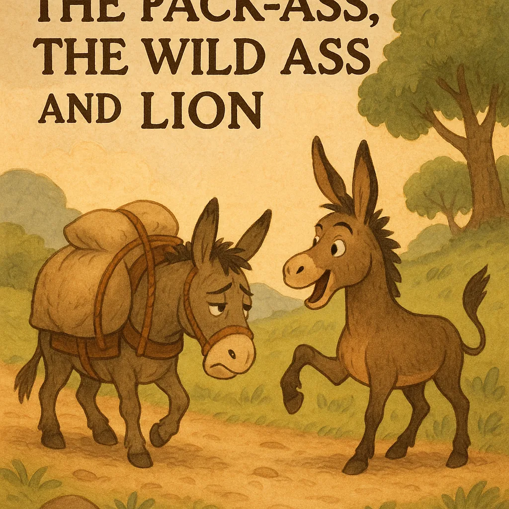 The Pack-Ass, the Wild Ass, and the Lion