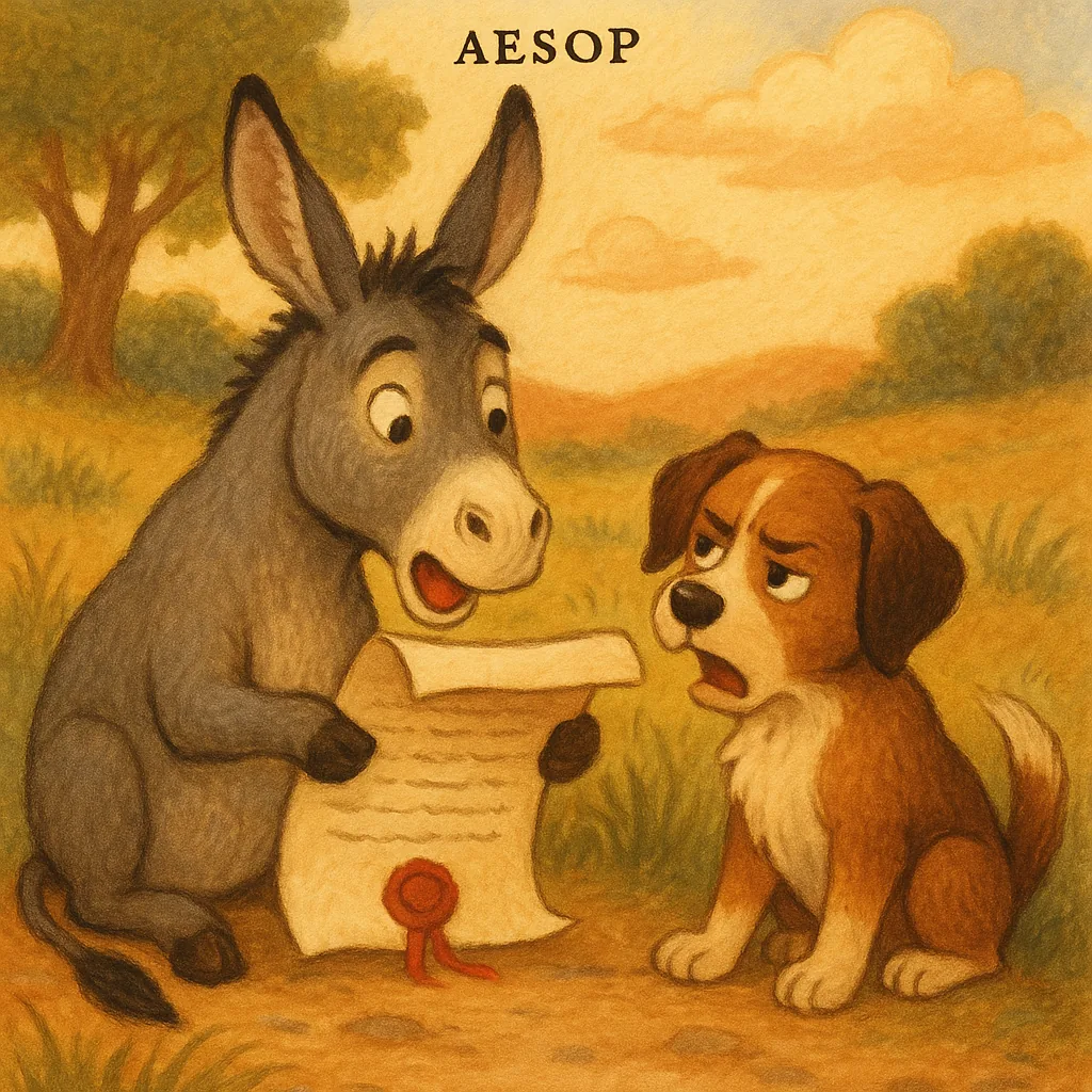 The Ass and the Dog
