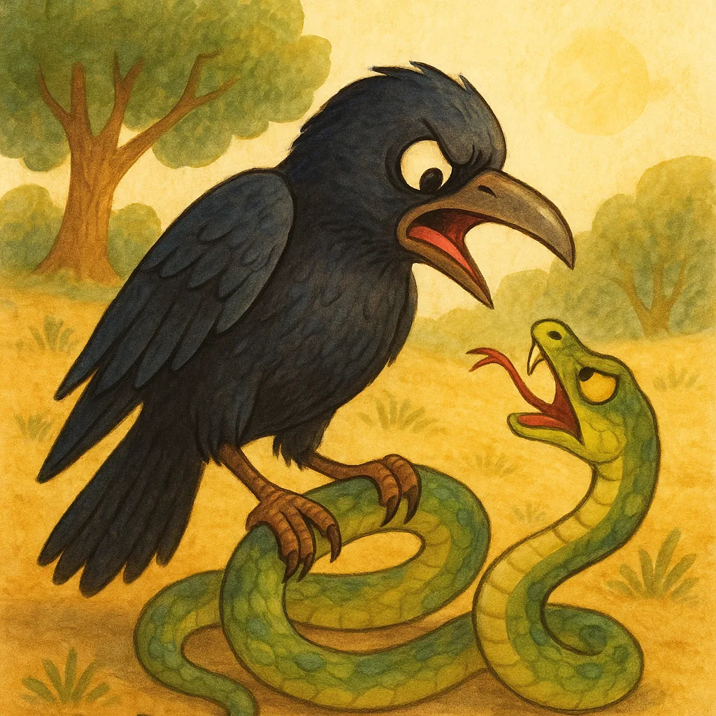 The Crow and the Snake