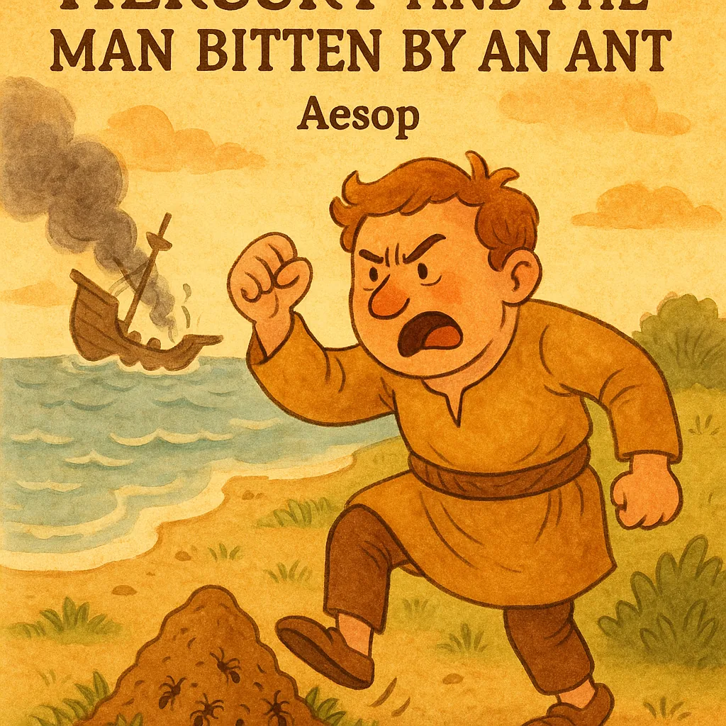 Mercury and the Man Bitten by an Ant