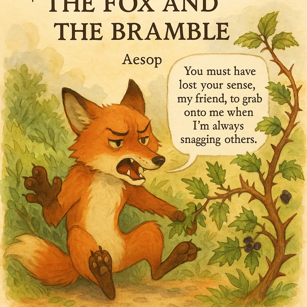 The Fox and the Bramble