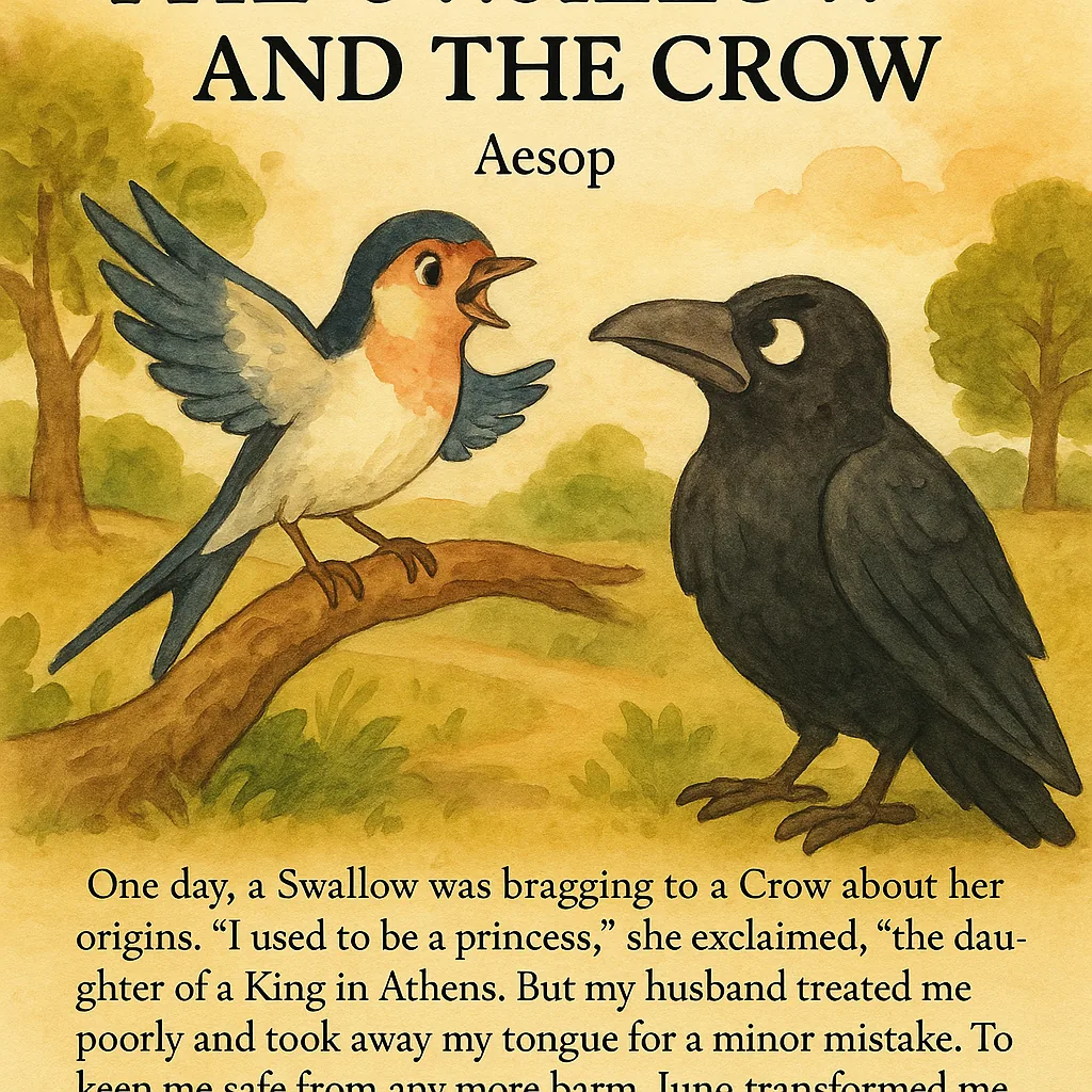 The Swallow and the Crow