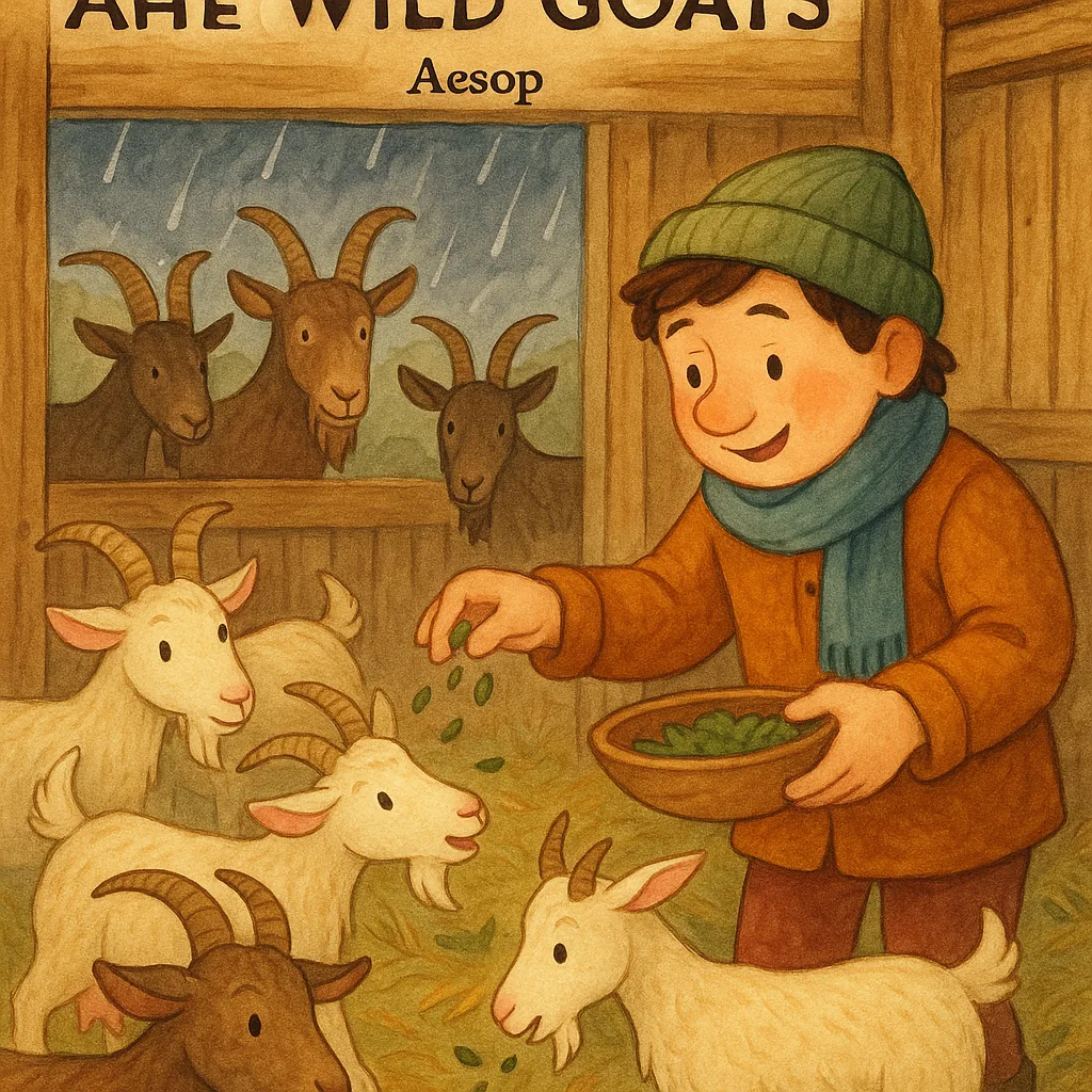 The Goatherd and the Wild Goats