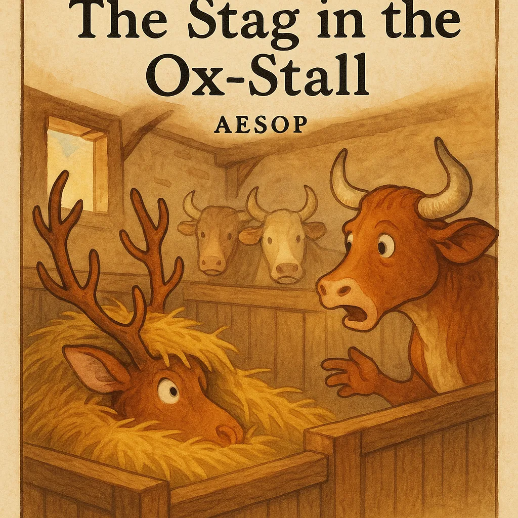 The Stag in the Ox-Stall