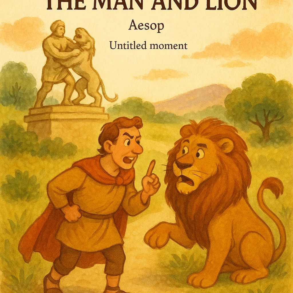 The Man and the Lion