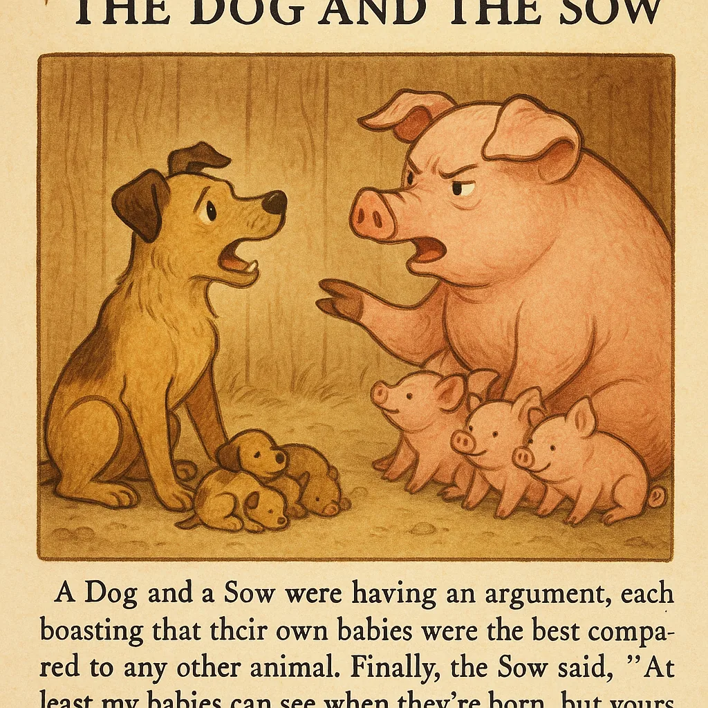 The Dog and the Sow