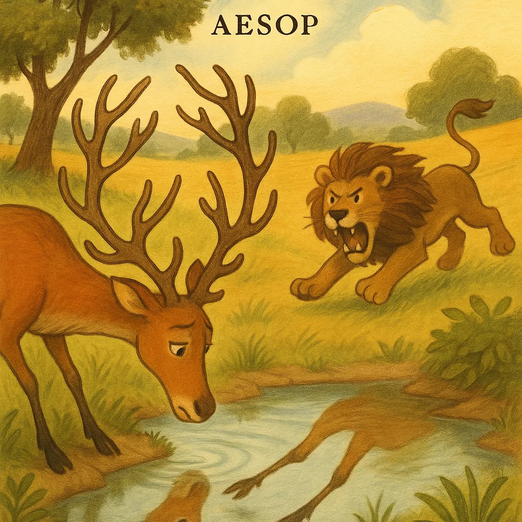 The Stag at the Pool